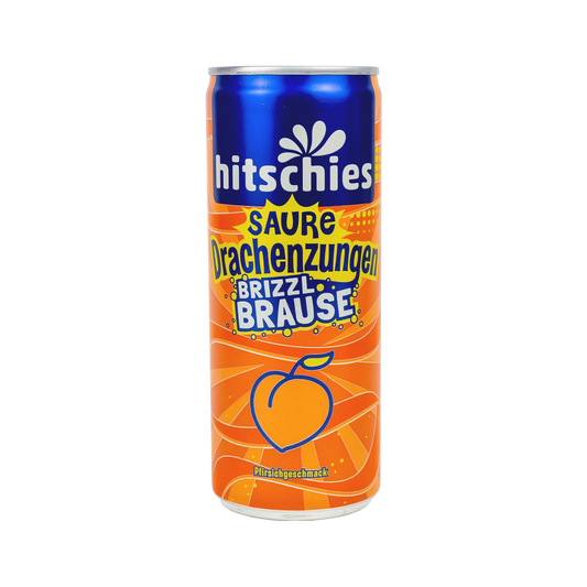 Hitschies Saure Drachenzungen brizzl Brause Pfirsich (24x250ml)