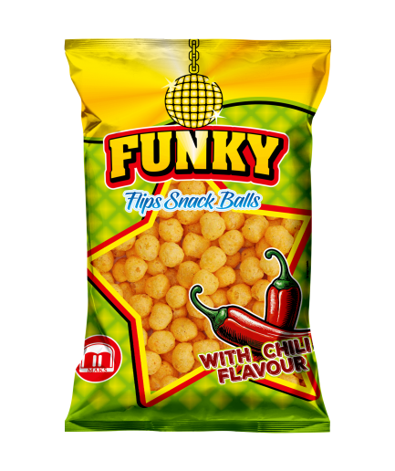 Funky Snack Balls Chilli (16x80g)