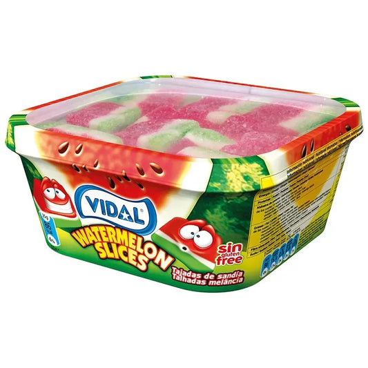 Vidal Jelly Filled Watermelon Slices (1x795g)